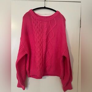 [NWT] Pink Sweater, size XL | Free People
